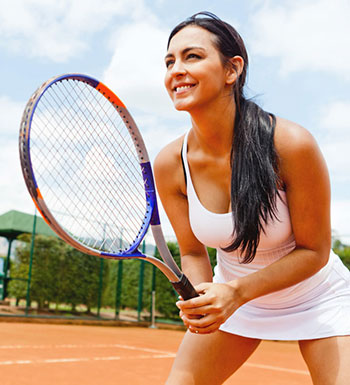 打网球好处多 打网球可以预防多种疾病