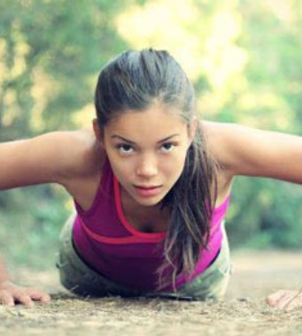 俯卧撑减肥 助就完美曲线