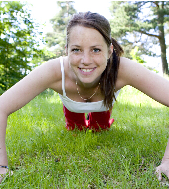 俯卧撑的正确做法 女生做俯卧撑的好处