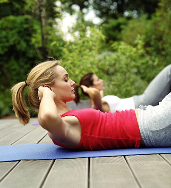 肚子上的赘肉怎么减 五运动减肚子最有效