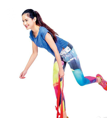 弹力带减肥操 4步练出黄金比例身材