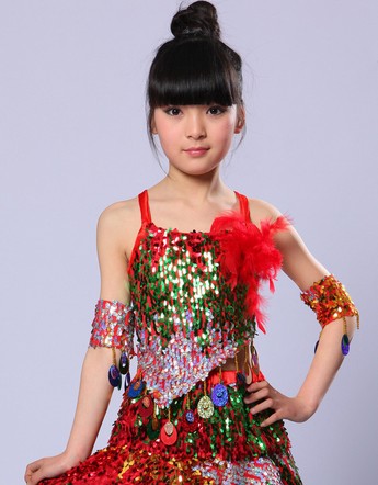 时尚拉丁舞 孩子学舞就学少儿拉丁舞