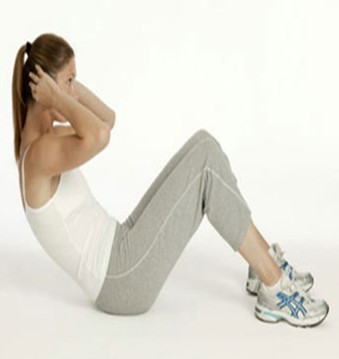 仰卧起坐的好处 仰卧起坐带来减肥效果