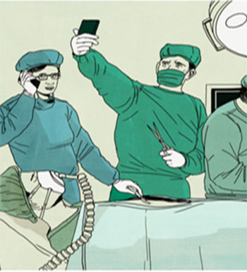 全民讨论 手术室里应不应该使用手机