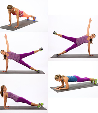 平板支撑运动 做平板支撑对健身有哪些好处呢