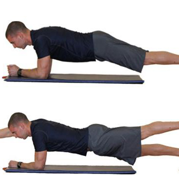 平板支撑运动 做平板支撑对健身有哪些好处呢