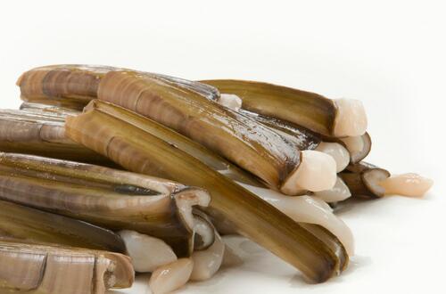 蛏子的营养价值   利尿消肿养阴补虚