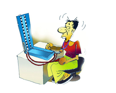 四步教你学会如何使用电子血压计