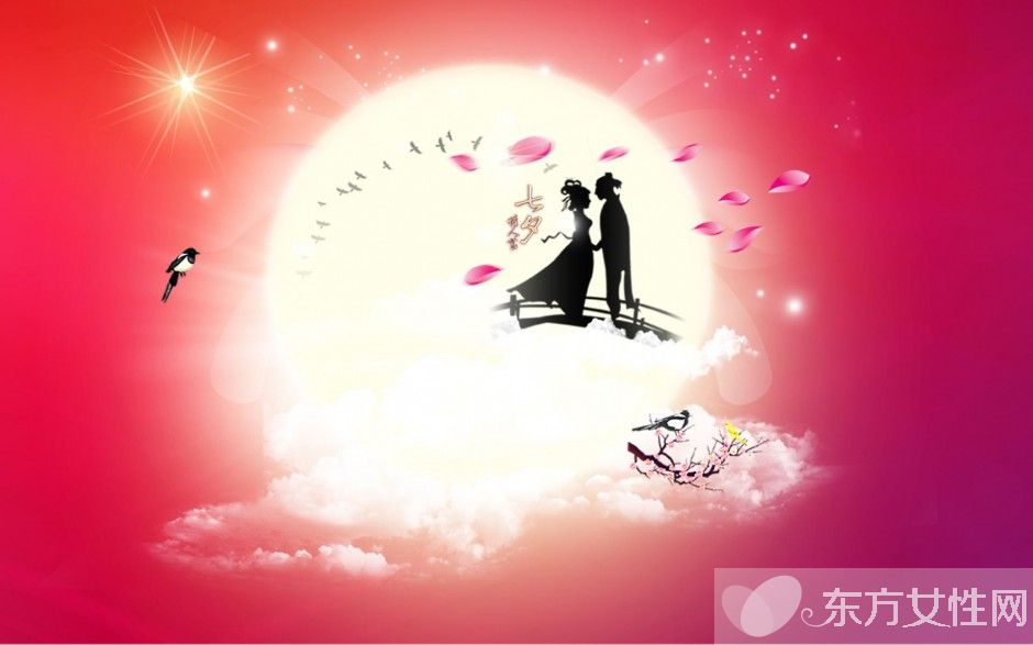 各地七夕的习俗 源于“牛郎织女鹊桥相会”传说