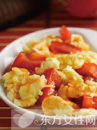 番茄炒蛋的家常做法 番茄炒蛋润肤又助消化