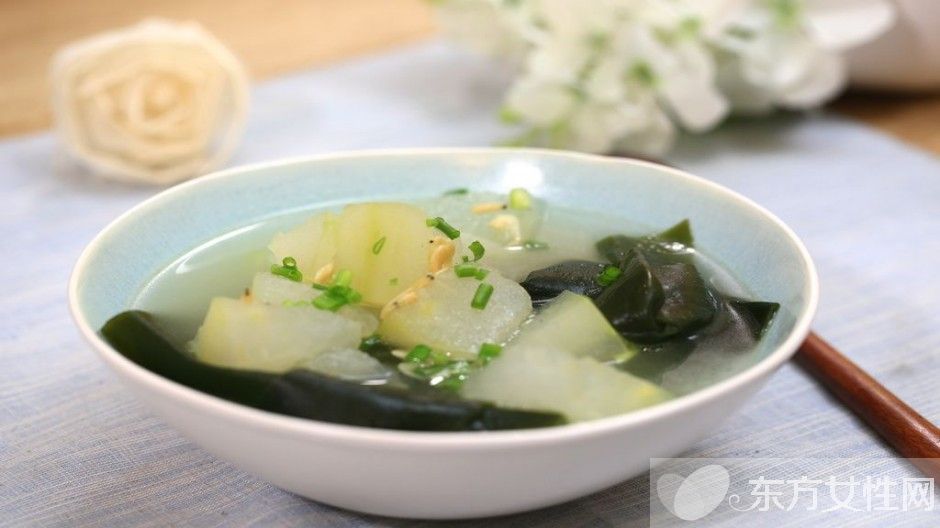 海带冬瓜汤的四大做法 海带冬瓜汤的功效