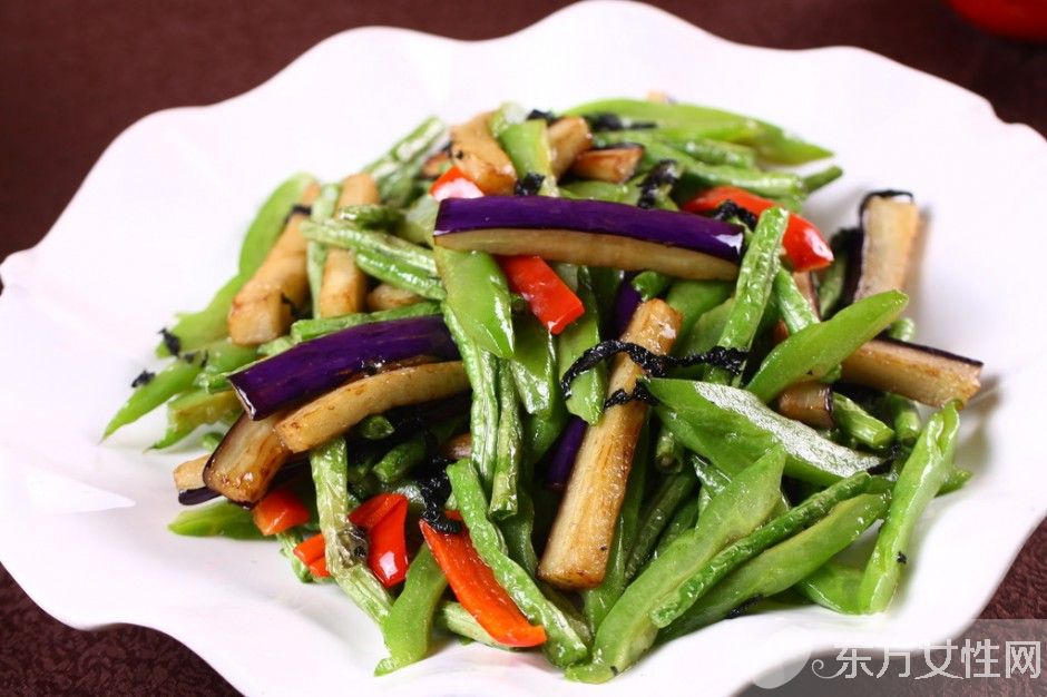 豆角烧茄子的家常做法 豆角补肾助消化