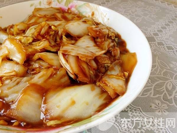 醋溜白菜的做法大公开 白菜不但能润肠还助消化