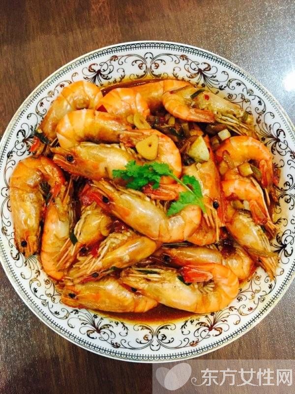 红烧海虾的家常做法 海虾的四大营养价值
