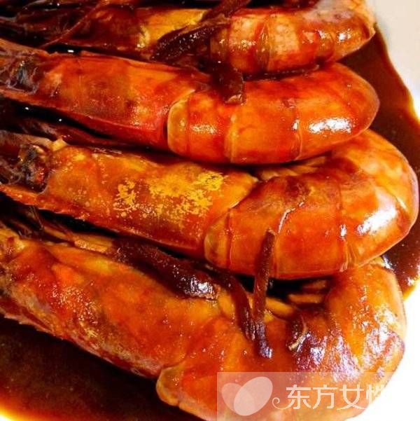 红烧海虾的家常做法 海虾的四大营养价值