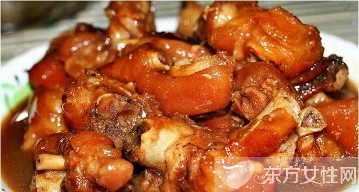 红烧猪脚的做法 猪脚的营养价值及功效