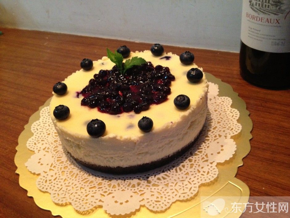 蓝莓芝士蛋糕的做法 简单几招让你轻松学会
