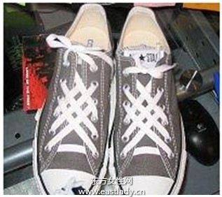 鞋带的24种系法每天你都会有好心情