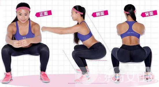 深蹲的好处和坏处 正确的深蹲动作应该是这样的