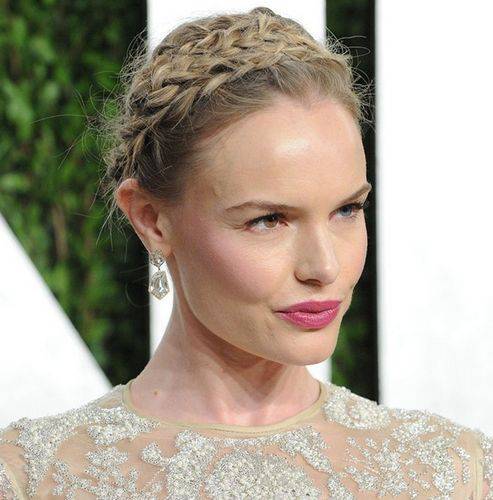 2016看欧美女星演绎时尚精致新娘发型