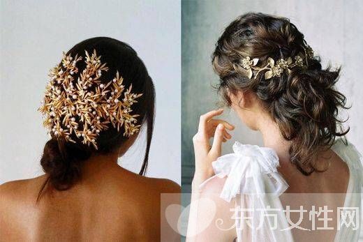 新娘浪漫发簪头饰 仙度十足高贵唯美