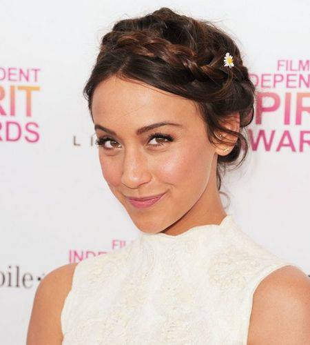 2016看欧美女星演绎时尚精致新娘发型