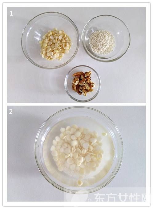 杏仁核桃露的做法 超级美味又健康