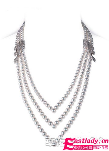 纯洁优雅 时尚珍珠扮靓冬日新娘