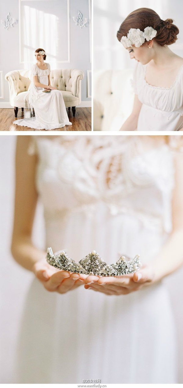 Erica Elizabeth 2014新娘头饰造型