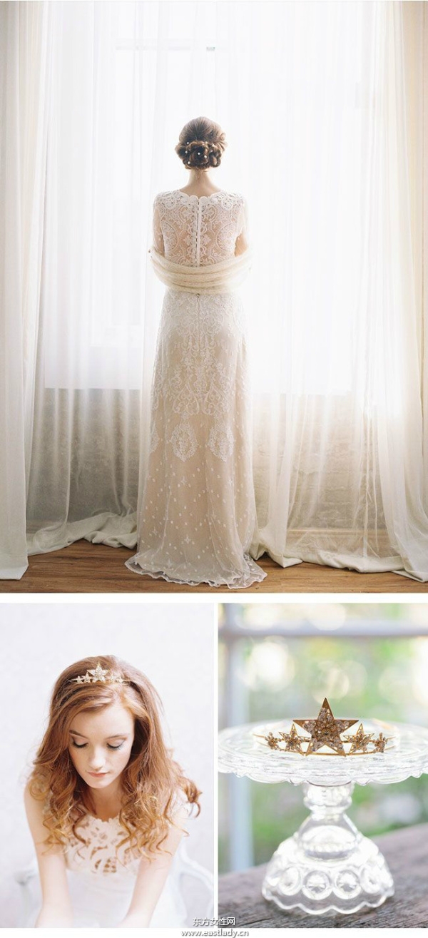 Erica Elizabeth 2014新娘头饰造型