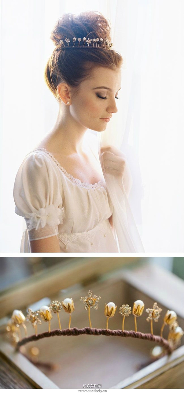 Erica Elizabeth 2014新娘头饰造型