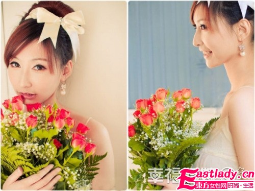 婚纱写真 新娘与伴娘的性感PK秀