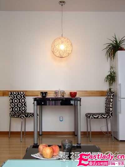 花与圆 75平婚房完美装修大揭秘