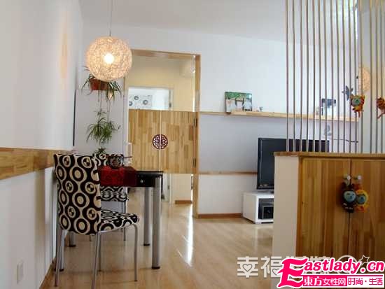 花与圆 75平婚房完美装修大揭秘