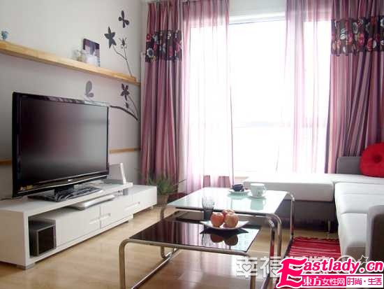 花与圆 75平婚房完美装修大揭秘