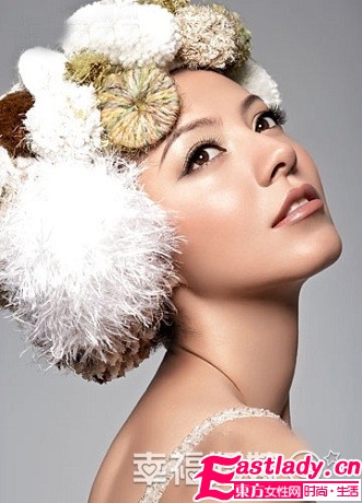 冬日新娘美妆 净色的浪漫温暖