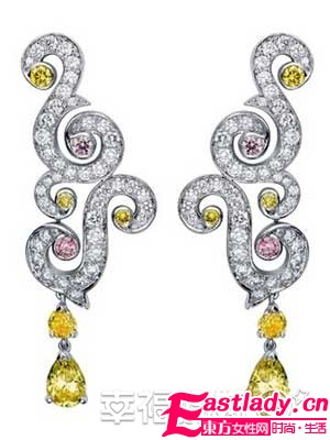 彩色钻石的美丽物语 缤纷新娘彩钻的形色变奏