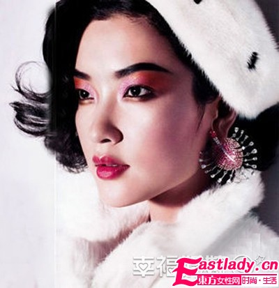 丹凤眼东方美 百变杜鹃示范古典新娘妆