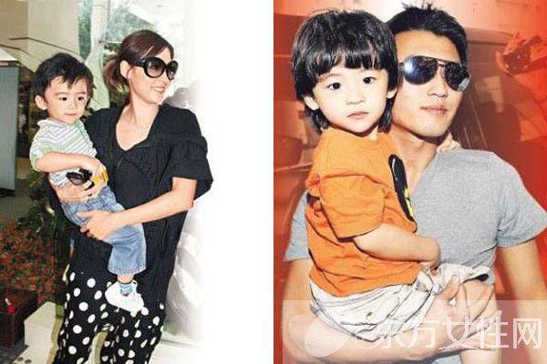 谢霆锋的儿子 越长越残 揭被小儿子据见原因曝光