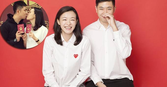 李艾领证甜蜜亲吻照曝光 老公张徐宁背景个人资料