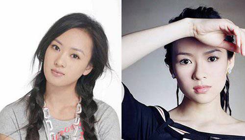童谣和章子怡对比照 盘点娱乐圈 双胞胎 姐妹