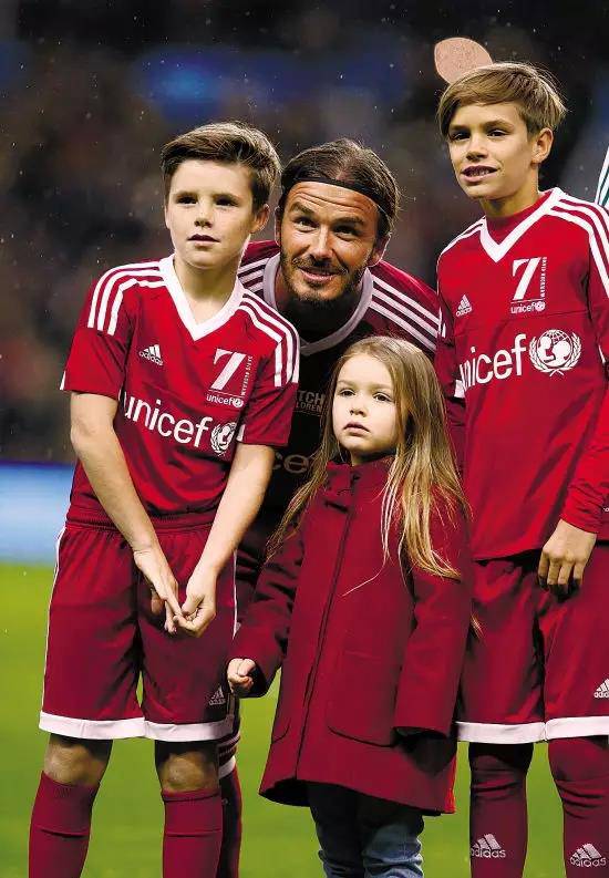 小贝一家资料大起底 贝克汉姆退役引人潸然泪下