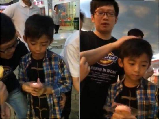 张柏芝儿子是谁的 网友指张柏芝儿子像陈冠希