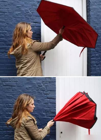 撑了3500年的伞 颠覆传统的反向折叠伞