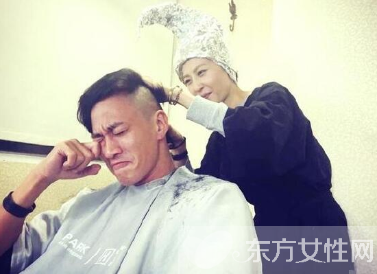 何润东被娇妻剃光头 自嘲刚结婚就要出家了