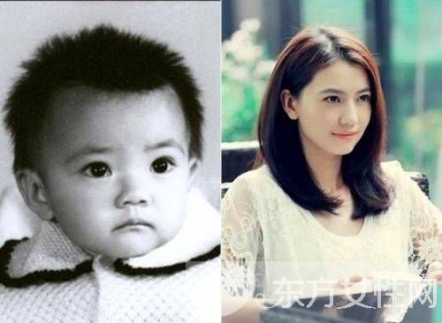 女明星小时候的照片 你能猜出几个