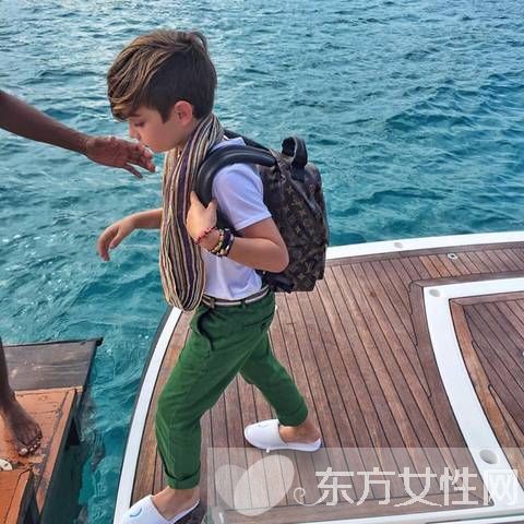 太萌了 以后如果有儿子一定要这样穿