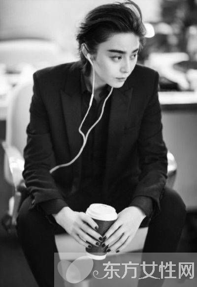 范冰冰短发图片曝光 与李晨情侣照超拽霸气十足