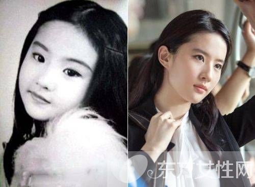女明星小时候的照片 你能猜出几个