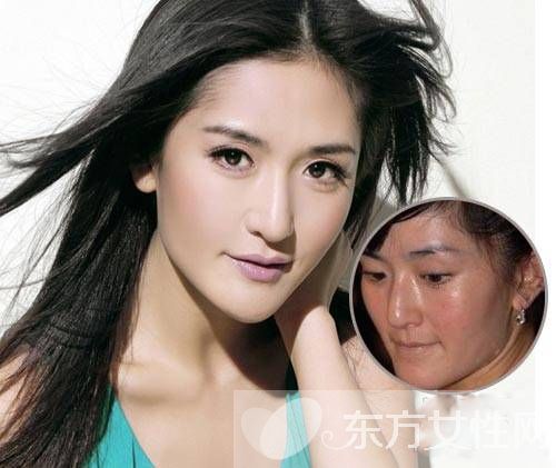 柳岩晒素颜照网友直呼吓死人 各路明星素颜照大曝光